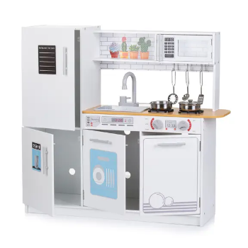 Slika Kuhinja + metalni set za kuhanje Chipolino 