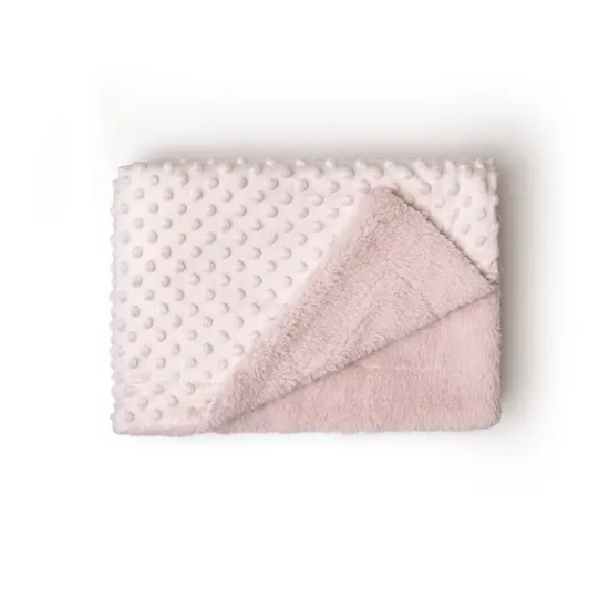 Slika Dvostrana Dekica 80x100cm Bubble Baby Pink - Interbaby