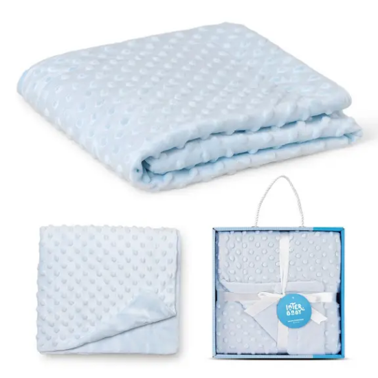 Slika Dekica, mjehurići 80x110 cm - blue - Interbaby