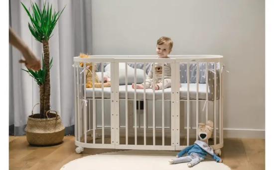 Slika krevetić 7u1 s madracem WHITE - Waldin