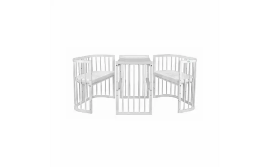 Slika krevetić 7u1 s madracem WHITE - Waldin