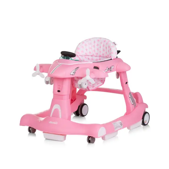 Slika Hodalica Airplane 3u1 - Pink Chipolino 