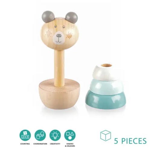 Slika Zopa drvena igračka Bear