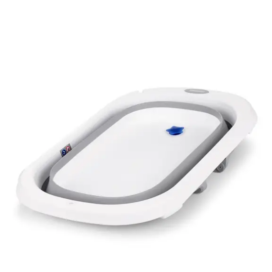 Slika Sklopiva kadica s umetkom za kupanje Isla Grey Chipolino 