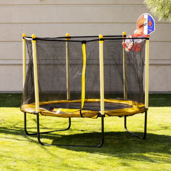 Slika Trampolin Sporty 140 cm s košarkaškim obručem