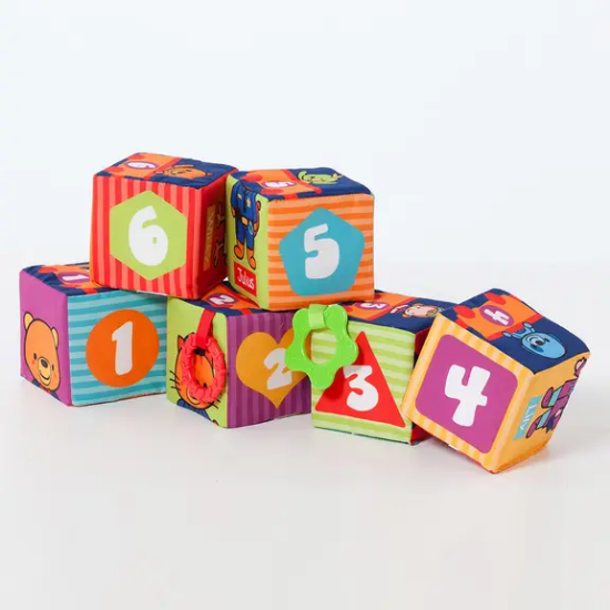 Slika Kocke od mekane tkanine - Molto Cubes & Fun 