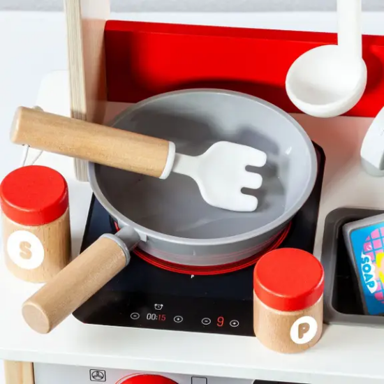 Slika Drvena kuhinja My First Kitchen Red - Molto