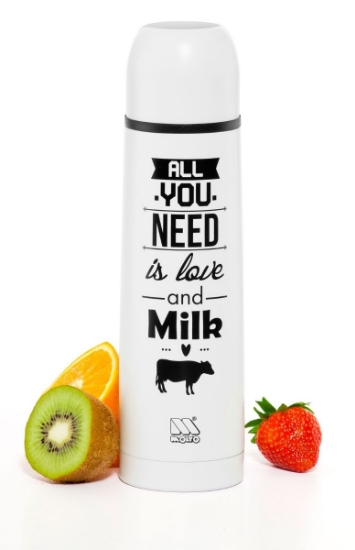 Slika Termosica 500ml - white - Molto