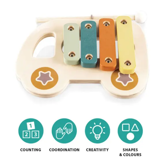 Slika Drveni ksilofon Car Zopa 