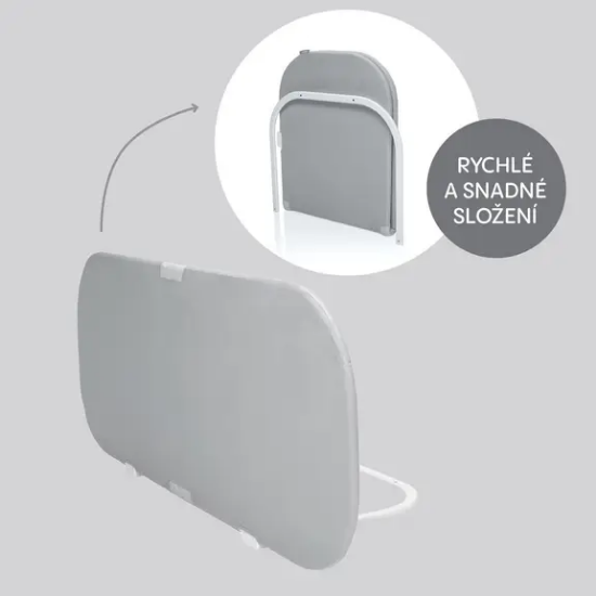 Slika Zaštitina ogradica za krevetić Monna Compact Grey Zopa