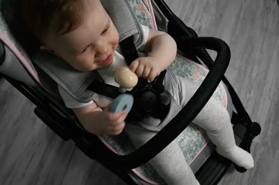 Slika Zračni univerzalni umetak za kolica Breeze Jungle Rozi Zopa 