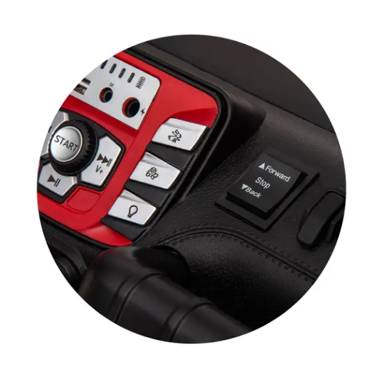 Slika Auto na akumulator za dvoje djece Buggy EXPLORER crveni