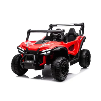 Slika Auto na akumulator za dvoje djece Buggy MAGNUM red
