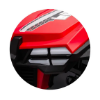 Slika Auto na akumulator za dvoje djece Buggy MAGNUM red