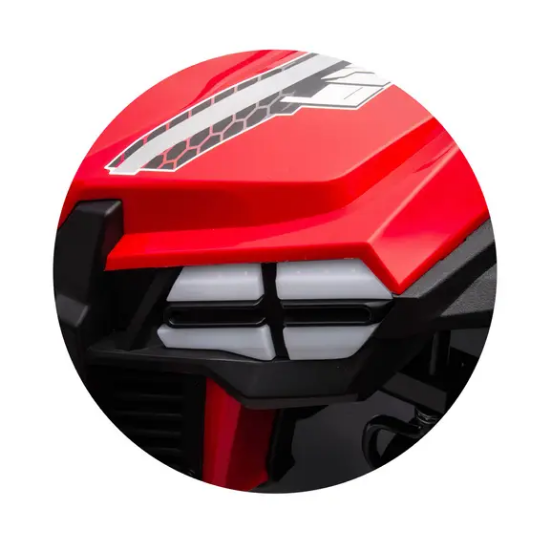 Slika Auto na akumulator za dvoje djece Buggy MAGNUM red