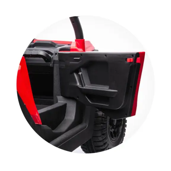 Slika Auto na akumulator za dvoje djece Buggy MAGNUM red