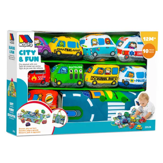 Slika City & Fun podloga za igru s autićima - Molto