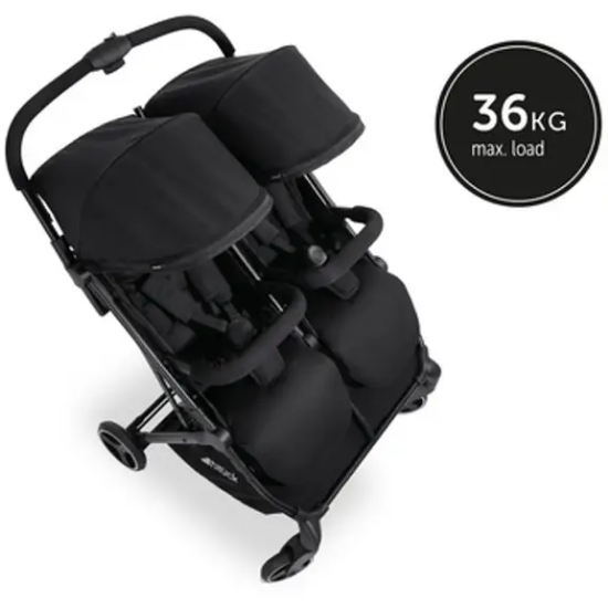 Slika Kolica za blizance Swift X Duo Black - Hauck