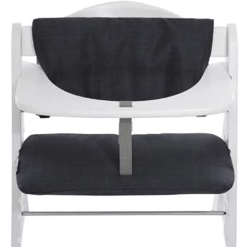 Slika Umetak za hranilicu Pad Deluxe Melange Charcoal - Hauck