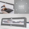 Slika Zaštitna ogradica za krevetić Sleep N Safe Plus XL - melange Sivi - Hauck