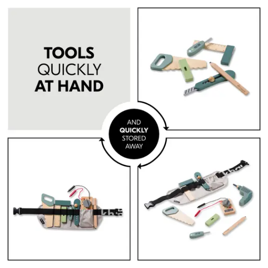 Slika Drveni set za alat Learn to Work - Hauck