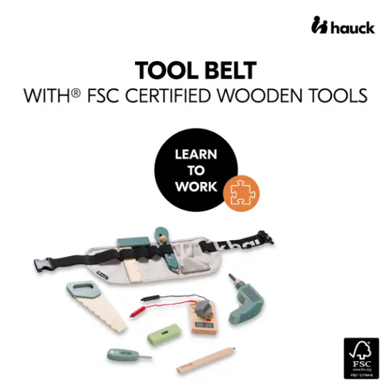 Slika Drveni set za alat Learn to Work - Hauck