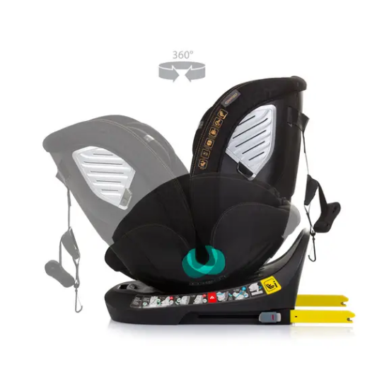 Slika Autosjedalica 40-150cm Supreme Obsidian Chipolino 