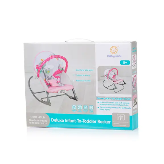 Slika Ležaljka "Melody" roza Chipolino 