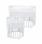 Oval krevetić 7u1 s madracem WHITE - Waldin