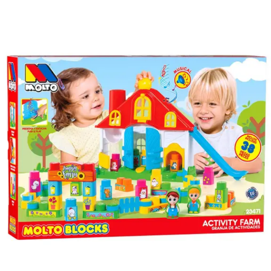 Slika Interaktivna igračka Farma 38kom - Molto