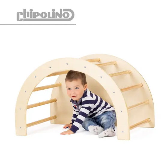 Slika Ljestve za penjanje / drvena igračka za ljuljanje / stol za igru Chipolino 