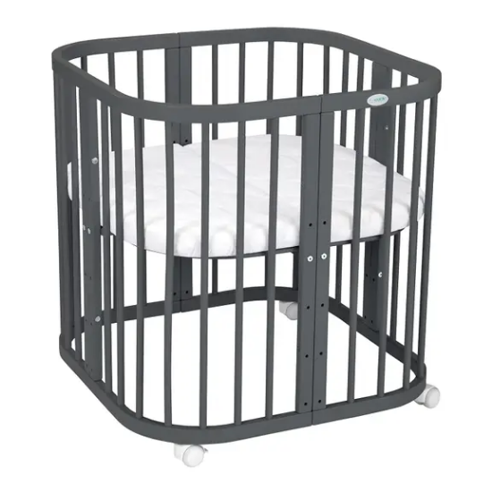 Slika Krevetić 7u1 s madracem Graphite - Waldin