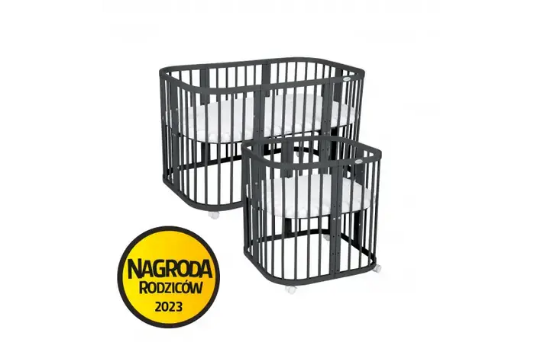 Slika Krevetić 7u1 s madracem Graphite - Waldin