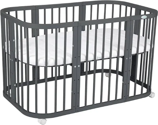 Slika Krevetić 7u1 s madracem Graphite - Waldin