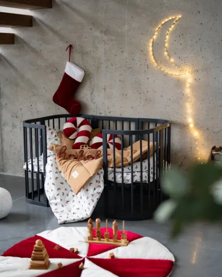 Slika Krevetić 7u1 s madracem Graphite - Waldin