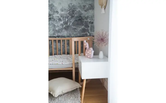 Slika Oval krevetić 7u1 s madracem NATURALE - Waldin