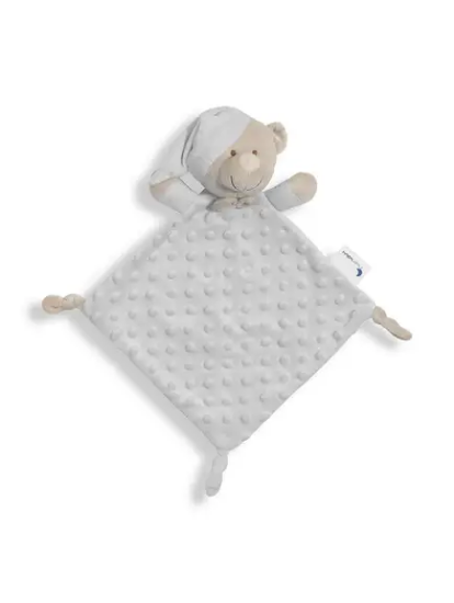 Slika Set dekica Bubble i tješlica Bear Grey InterBaby 