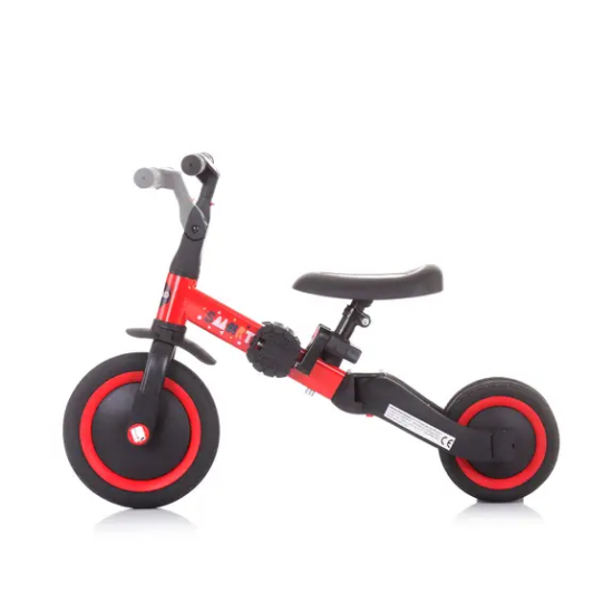 Slika Tricikl/balance bike 2u1 Smarty red Chipolino 