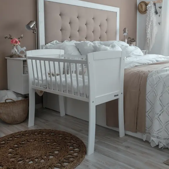 Slika Kolijevka Classic Crib white - Woodies