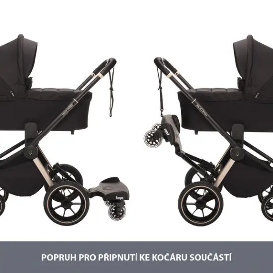 Slika Univerzalni nastavak za kolica Segboard 2, Black Zopa 