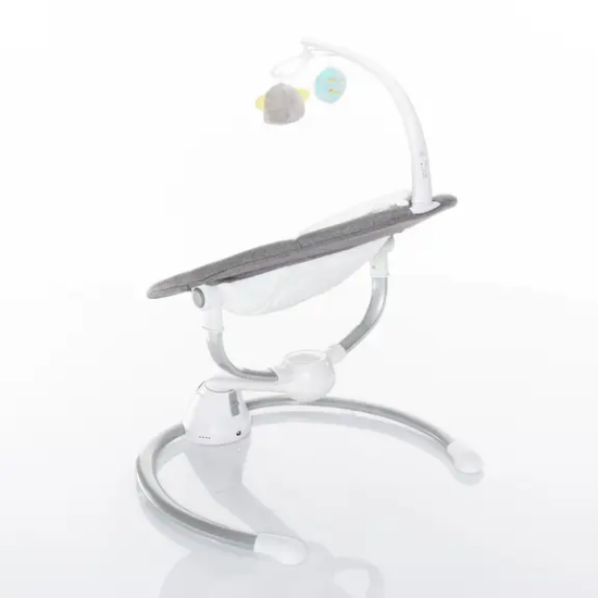 Slika Zopa ležaljka Lullaby, Gray stars/Grey