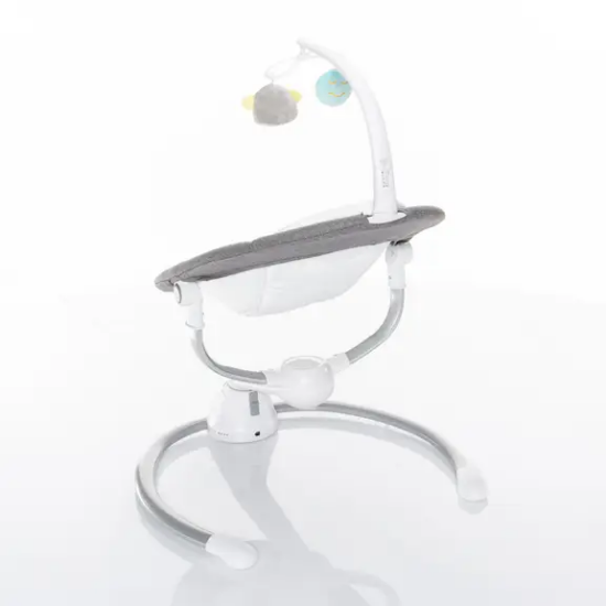 Slika Zopa ležaljka Lullaby, Gray stars/Grey