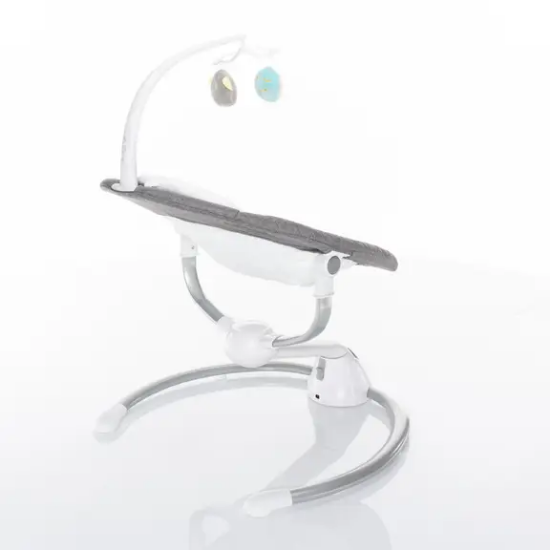 Slika Zopa ležaljka Lullaby, Gray stars/Grey