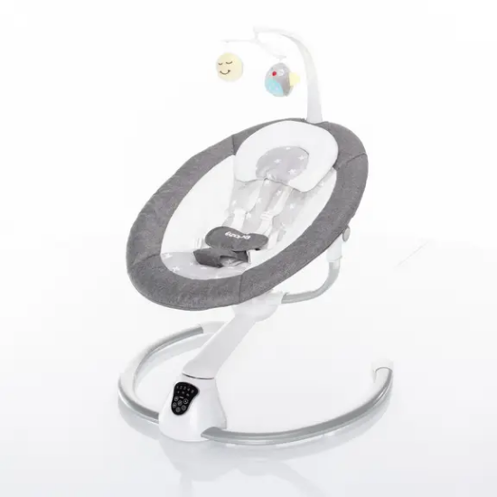 Slika Zopa ležaljka Lullaby, Gray stars/Grey