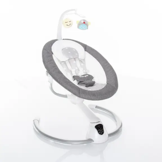 Slika Zopa ležaljka Lullaby, Gray stars/Grey