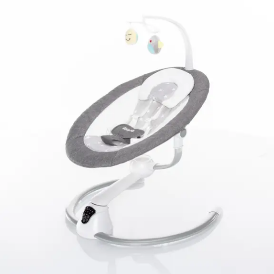 Slika Zopa ležaljka Lullaby, Gray stars/Grey