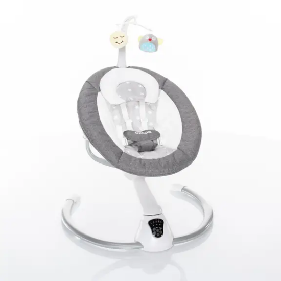 Slika Zopa ležaljka Lullaby, Gray stars/Grey