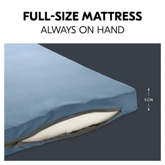 Slika Putni krevetić Sleep N Play SQ Set - Dark Blue - Hauck