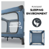 Slika Putni krevetić Sleep N Play SQ Set - Dark Blue - Hauck