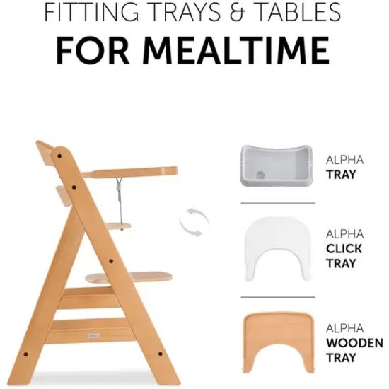 Slika Hranilica Alpha + natural - Hauck